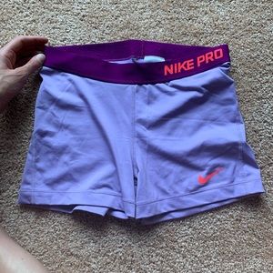 Nike spandex shorts